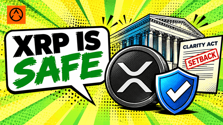 Ripple XRP and Bitcoin after CLARITY Act Senate setback