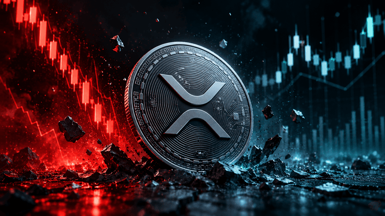 XRP price crash and liquidations