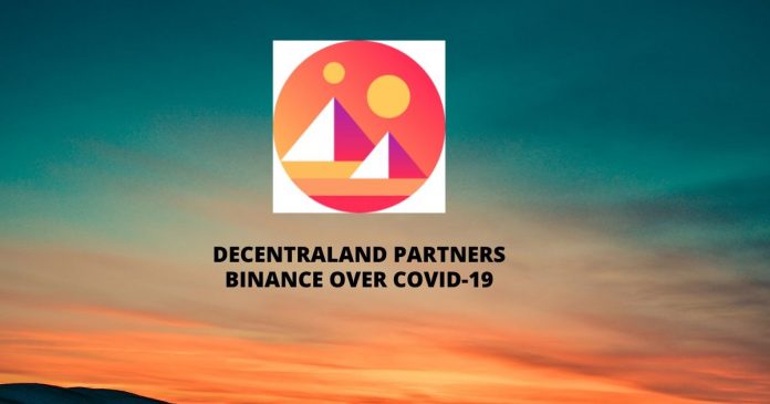 Decentraland Partners Binance over COVID-19