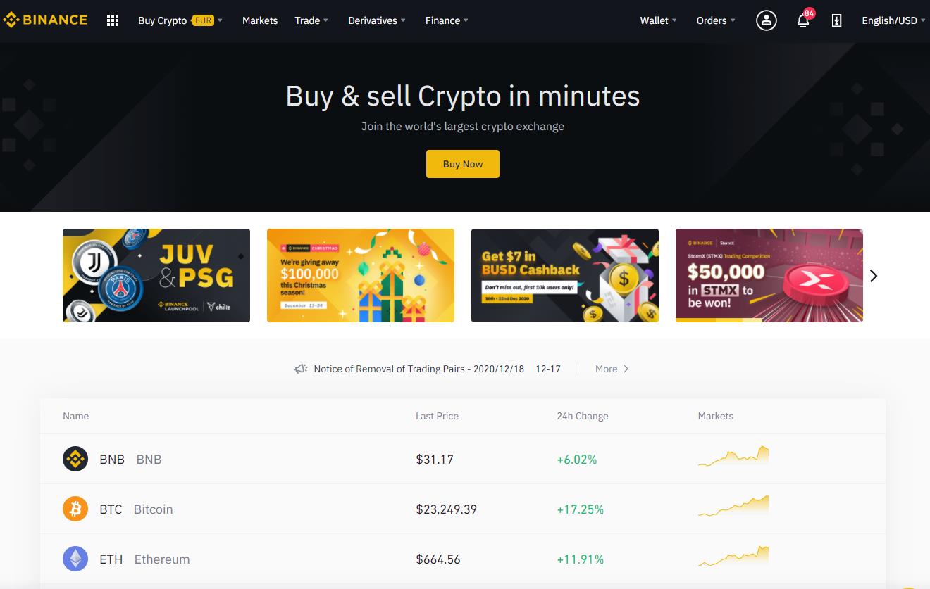 A Step-by-Step Guide To the Binance Exchange - Part I ...